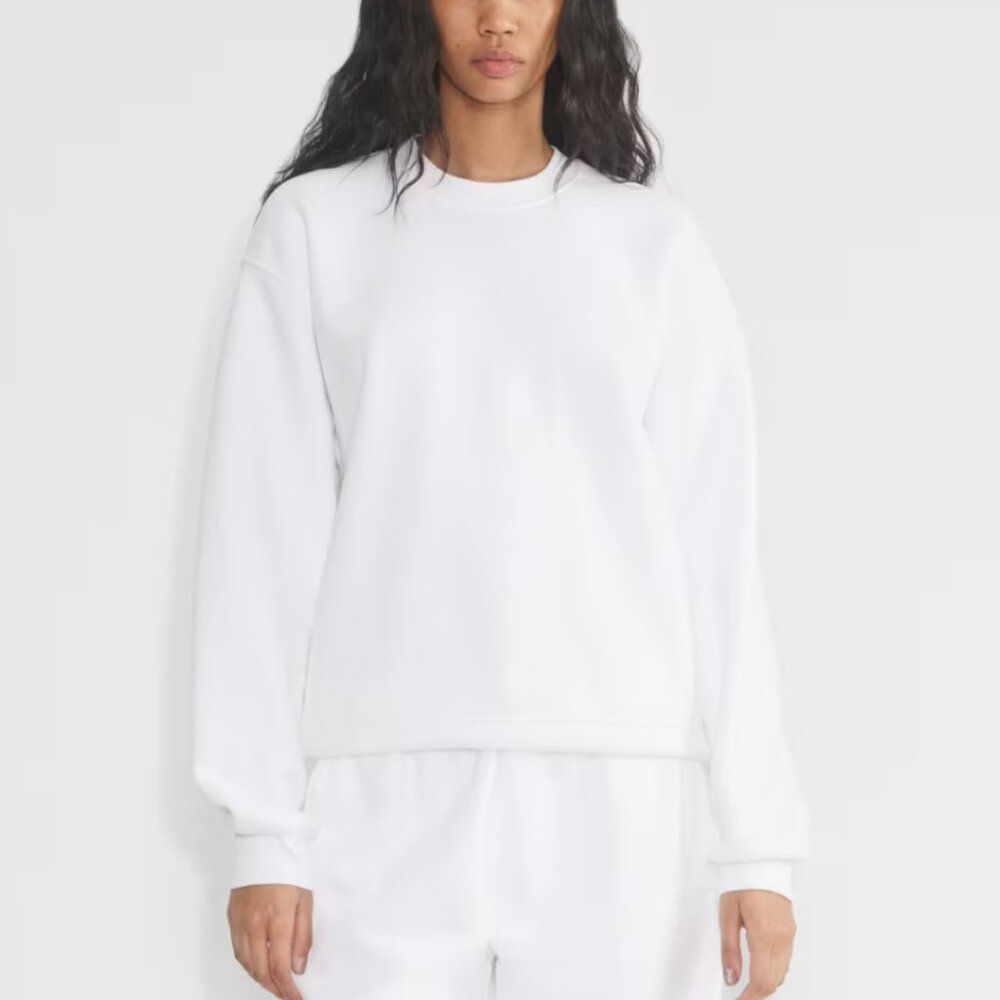Aritzia Crewneck Sweatshirt - White